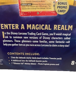 Disney Lorcana Trading Card Game, Into the Inklands, Collectible Booster Pack - Image 3