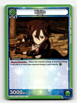 Union Arena Kirito (071) (U) - UEX06BT: Sword Art Online Vol.2 - Image 1