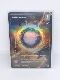 RADIANT MUTATION WONDERS OF THE FIRST ALT FORMLESS FOIL RARE A-366/402 - Image 1