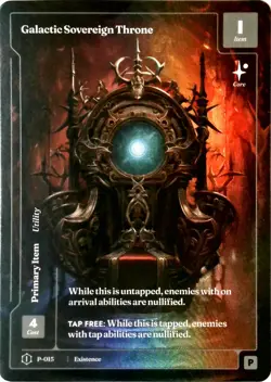 Wonders of the Firs t- FORMLESS FOIL PROMO - GALACTIC SOVREIGN THRONE P15 - Image 1