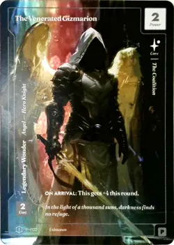 Wonders of the Firs t- FORMLESS FOIL PROMO - VENERATED GIZMARION P-22 - Image 1