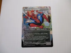 Magic the Gathering Spider-Man MTG Borderless Spectacular Spider-Man Card #0014 - Image 1