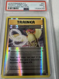 PSA 9 2016 Pokemon XY Evolutions 5 Card Lot Reverse Holo - Magikarp - Haunter - Image 4
