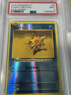 PSA 9 2016 Pokemon XY Evolutions 5 Card Lot Reverse Holo - Magikarp - Haunter - Image 5