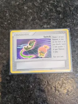 Pokemon Card - Switch Trainer 6/8 - Trading Figure Game - LP-MP - Image 1