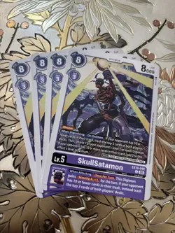 Digimon Card Game Playset SkullSatamon EX10-049 U Sinister Order - Image 1