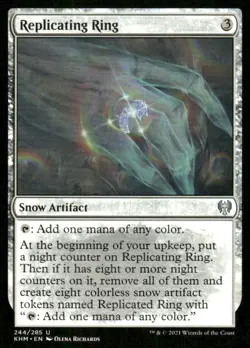 Replicating Ring 244/285 Kaldheim MTG Magic the Gathering card - Image 1