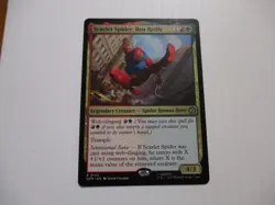 Magic the Gathering Spider-Man MTG Scarlet Spider Ben Reilly Card #0142 - Image 1