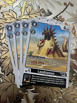 Digimon Card Game Playset Landramon EX10-028 C Sinister Order - Image 1