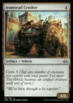Irontread Crusher 161/184 Aether Revolt MTG Magic the gathering card - Image 1
