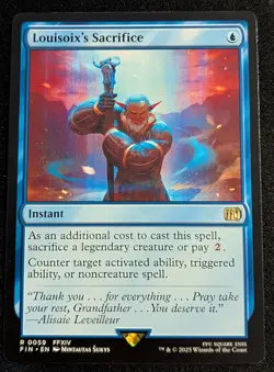 MTG - Louisoix's Sacrifice - Final Fantasy - Pack Fresh!! - Image 1