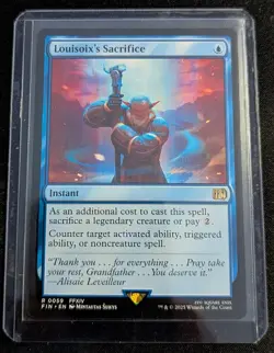 MTG - Louisoix's Sacrifice - Final Fantasy - Pack Fresh!! - Image 2