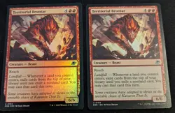 MTG - x2 Territorial Bruntar 1 FOIL & 1 Reg. - Edge of Eternities - Pack Fresh!! - Image 1