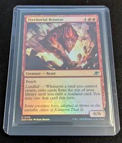 MTG - x2 Territorial Bruntar 1 FOIL & 1 Reg. - Edge of Eternities - Pack Fresh!! - Image 2