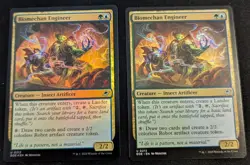 MTG - Biomechan Engineer 1 FOIL & 1 Regular - Edge of Eternities - Pack Fresh!! - Image 1