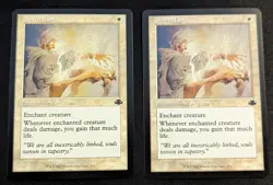 MTG - x2 Spirit Link - RETRO FRAME - Dominaria Remastered - Pack Fresh!! - Image 1
