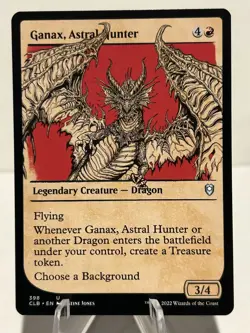 Ganax, Astral Hunter (Showcase) 398 U Battle for Baldur's Gate NM MTG - Image 1