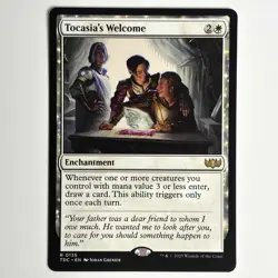 TOCASIA'S WELCOME MTG TDC - CARTE MAGIC THE GATHERING EN NEUF - Image 1