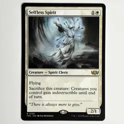 SELFLESS SPIRIT MTG TDC - CARTE MAGIC THE GATHERING EN NEUF - Image 1