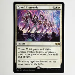 GRAND CRESCENDO MTG TDC - CARTE MAGIC THE GATHERING EN NEUF - Image 1