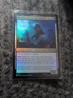 MTG Morbius the Living Vampire Marvel's Spider-Man Foil Uncommon - Image 1