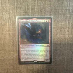 Dragonhawk, Fate's Tempest (Foil) 0132 BLB EN NM MTG - Image 1