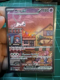 Pokemon TCG Mew EX 053 Holo Black Star Promo Scarlet & Violet 151 MINT!!! - Image 1