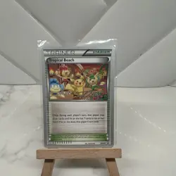 Pokemon TCG Tropical Beach Promo Trainer-Stadium BW50 World Champs EN 2014 - Image 1