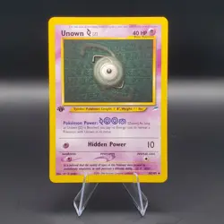 Unown [Z] 60/105 Pokemon Neo Destiny 1st Edition WOTC Vintage NM - Image 1