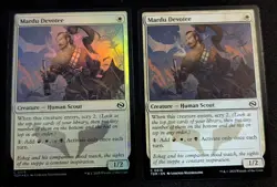 MTG - 2x Mardu Devotee 1 Regular & 1 FOIL - Tarkir Dragonstorm - Pack Fresh!! - Image 1