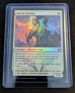 MTG - 2x Mardu Devotee 1 Regular & 1 FOIL - Tarkir Dragonstorm - Pack Fresh!! - Image 2