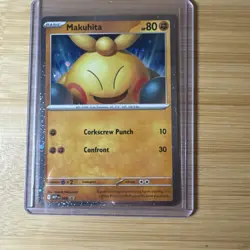 Makuhita 068 MEP Black Star Promo Mega Evolution: Perfect Order Pokemon Cosmo NM - Image 1