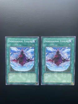 Yugioh Dimensional Fissure SDDE-EN028 Common 1st Edition MP X2 - Image 1