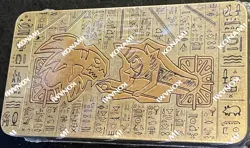 Konami YUGIOH Collector Tin 2021 Ancient Battles with 3 Mega Booster Packs! NEW 83717854203 - Image 3