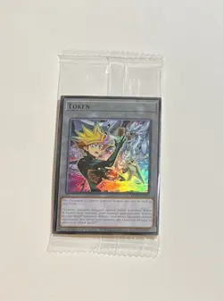 Yu-Gi-Oh! Playmaker & Cyberse Quantium Dragon - Token #TKN5-EN025 SR (NM) Sealed - Image 1