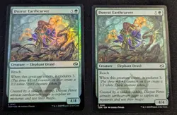 MTG x2 Dusyut Earthcarver 1 Regular & 1 FOIL - Tarkir Dragonstorm - Pack Fresh!! - Image 1