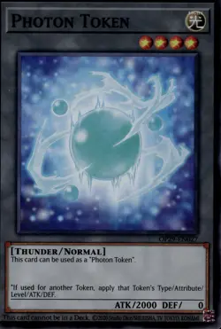 Yu-Gi-Oh! Photon Token Super Rare OP29-EN027 - Image 1
