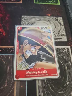 Monkey.D.Luffy (One Piece Film Red) P-022 - One Piece Promotion Cards - NM/M - Image 1