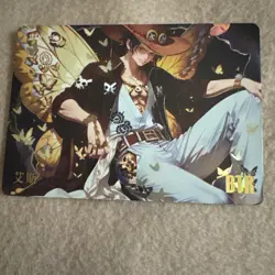 Portgas D Ace R Parallel OP13-057 Japanese One Piece Special Rare Serial #101 - Image 1