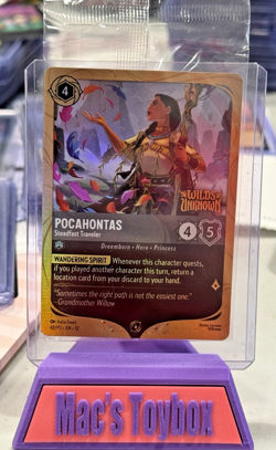 Pocahontas - Steadfast Traveler - Disney Lorcana Promo Cards (DLPC) - Sealed - Image 1