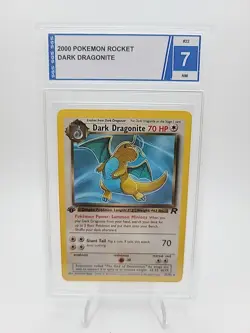 SGS 7 Dark Dragonite 22/82 Team Rocket Set Unlimited Rare Pokemon Card - NM - Image 1