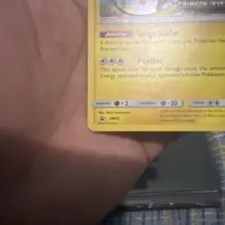 Alolan Raichu SM72 Crimson Invasion Prerelease Holo Promo Pokemon Card - Image 3