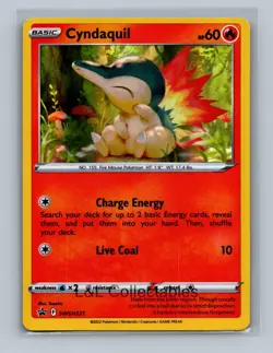 Cyndaquil Holo #SWSH221 Promo SWSH: Sword & Shield Promo Cards - Image 1