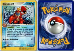 Pokemon Card - Crawdaunt 3/97 Dragon 2003 Rare Holo Holo Moderately Played - Image 3