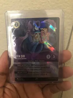 Yen Sid - HOLO - Powerful Sorcerer - Enchanted 209/204 Lorcana Card Game M/NM - Image 1