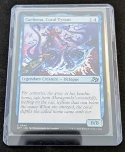MTG - Caelorna, Coral Tyrant - Aetherdrift - Pack Fresh!! - Image 2