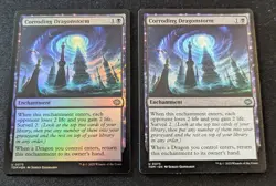 MTG - x2 Corroding Dragonstorm 1 Reg. & 1 FOIL - Tarkir Dragonstorm - Image 1
