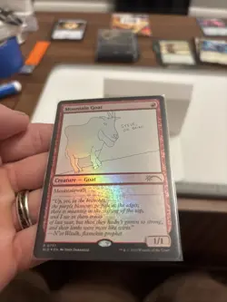 Mountain Goat Secret Lair Drop Foil - Image 2