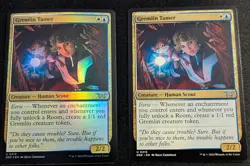 x2 MTG - Gremlin Tamer 1 Foil & 1 Regular - Duskmourn - Pack Fresh!! - Image 1