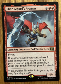 MTG Marvel Super Heroes Eternal Legal, Thor, Asgard's Avenger - Image 1
